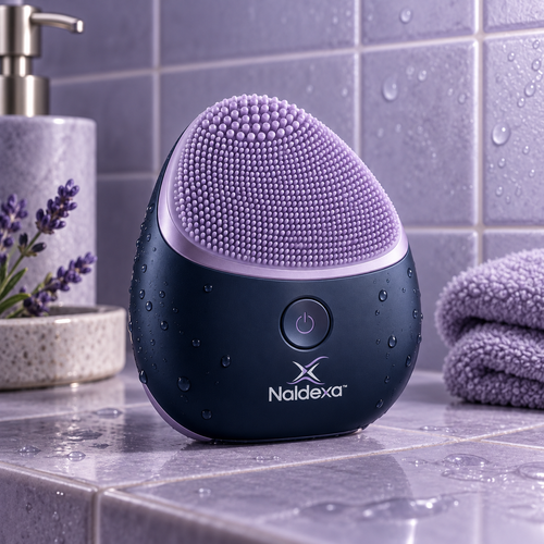 Naldexa™ GlowWash Silicone Facial Cleansing Brush