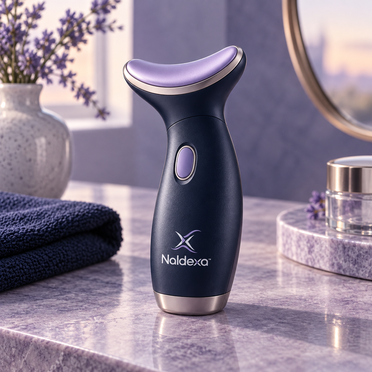 Naldexa™ ContourArc Face & Neck Massage Wand